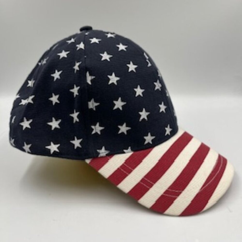 American Flag Adjustable Baseball Cap‎ Patriotic Hat